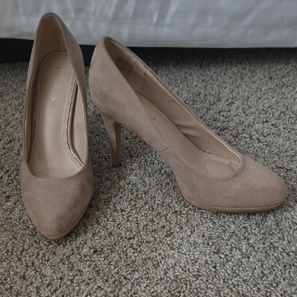 Elegant Nude Women's Heels